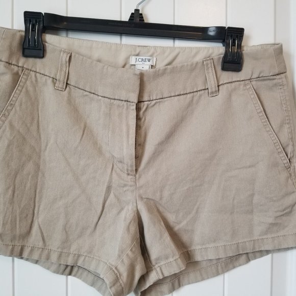 J. Crew Khaki Shorts - Picture 1 of 3
